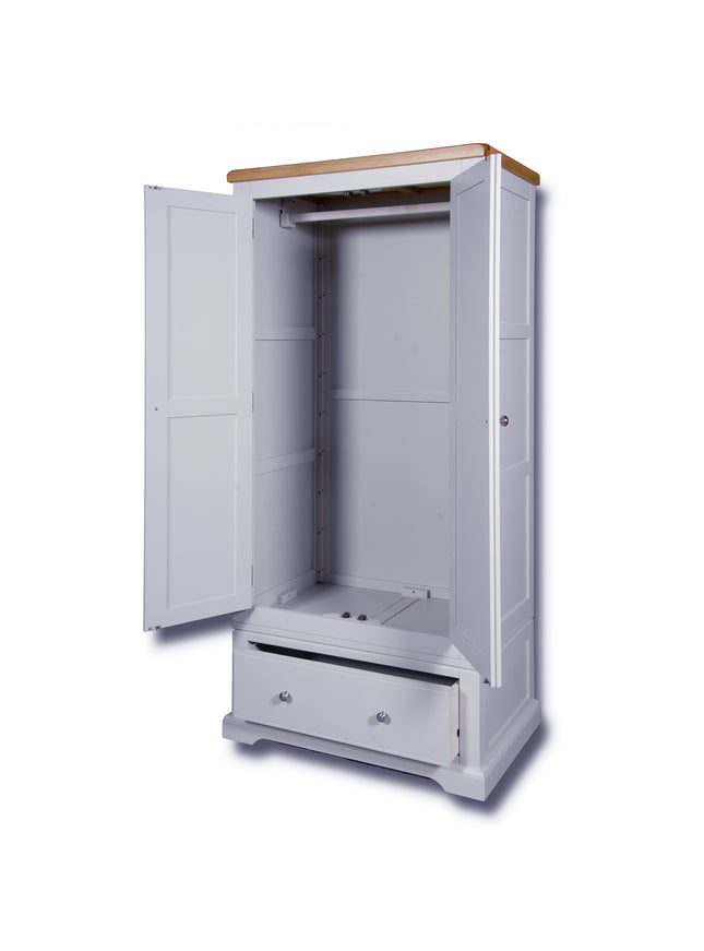 Cashmere Grey  Single Wardrobe