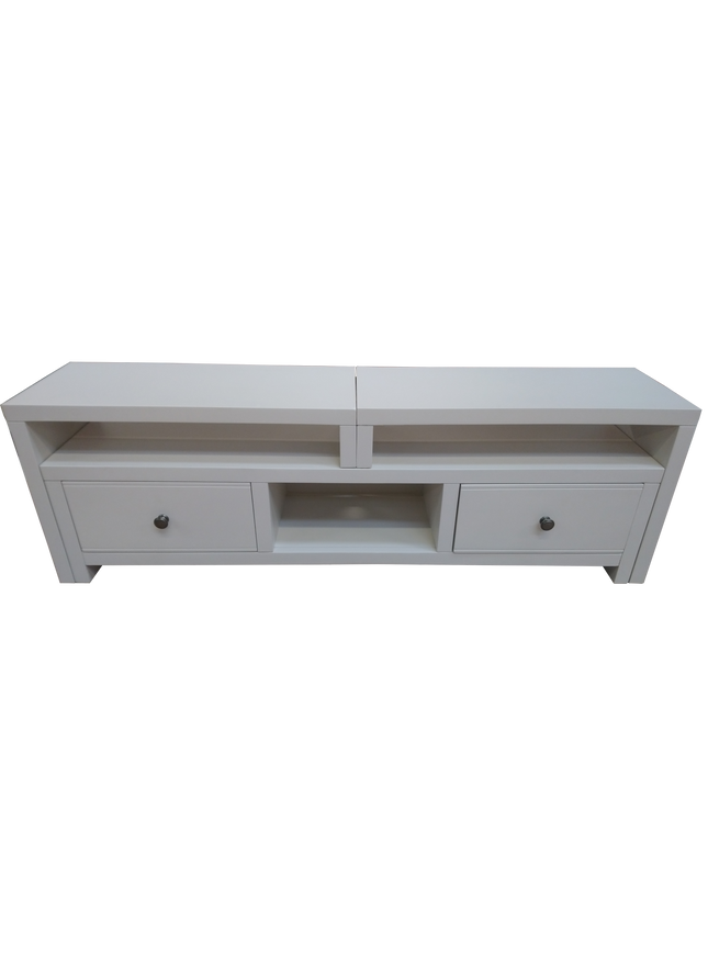 Snow White Extendable TV Unit