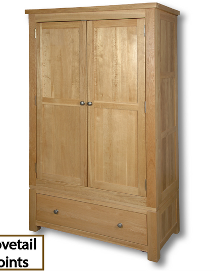 Richmond Oak Double Wardrobe