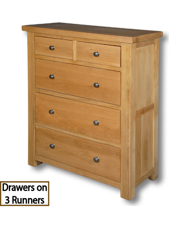 Richmond Oak 2 Over 3 Chest