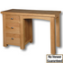 Richmond Oak 3 Drawer Dressing Table