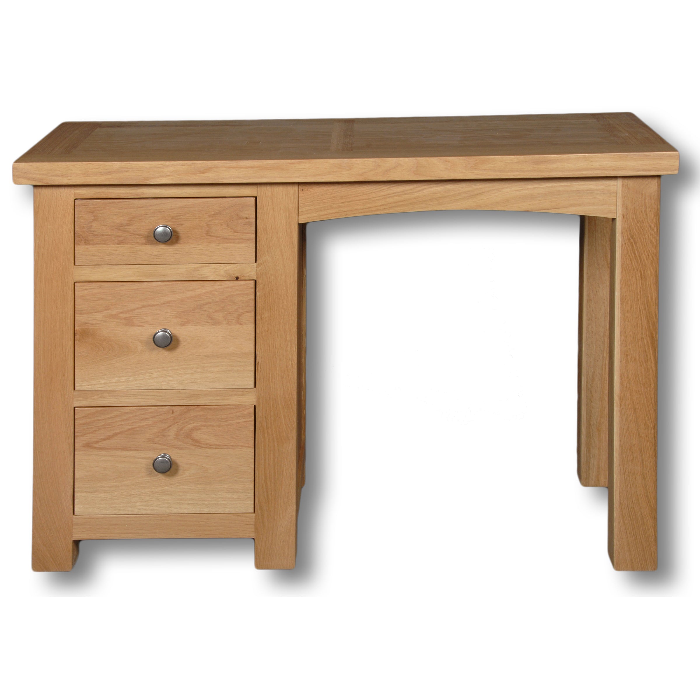 Richmond Oak 3 Drawer Dressing Table