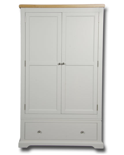 Cashmere Grey  Double Wardrobe