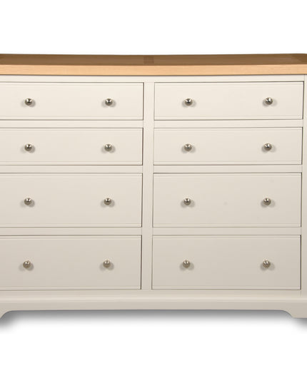 Snow White  4x4 Large Chest of Drawer,  Fully Assembled