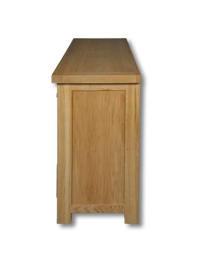 Richmond Oak 3 x 3 Wide Chest Of Drawers