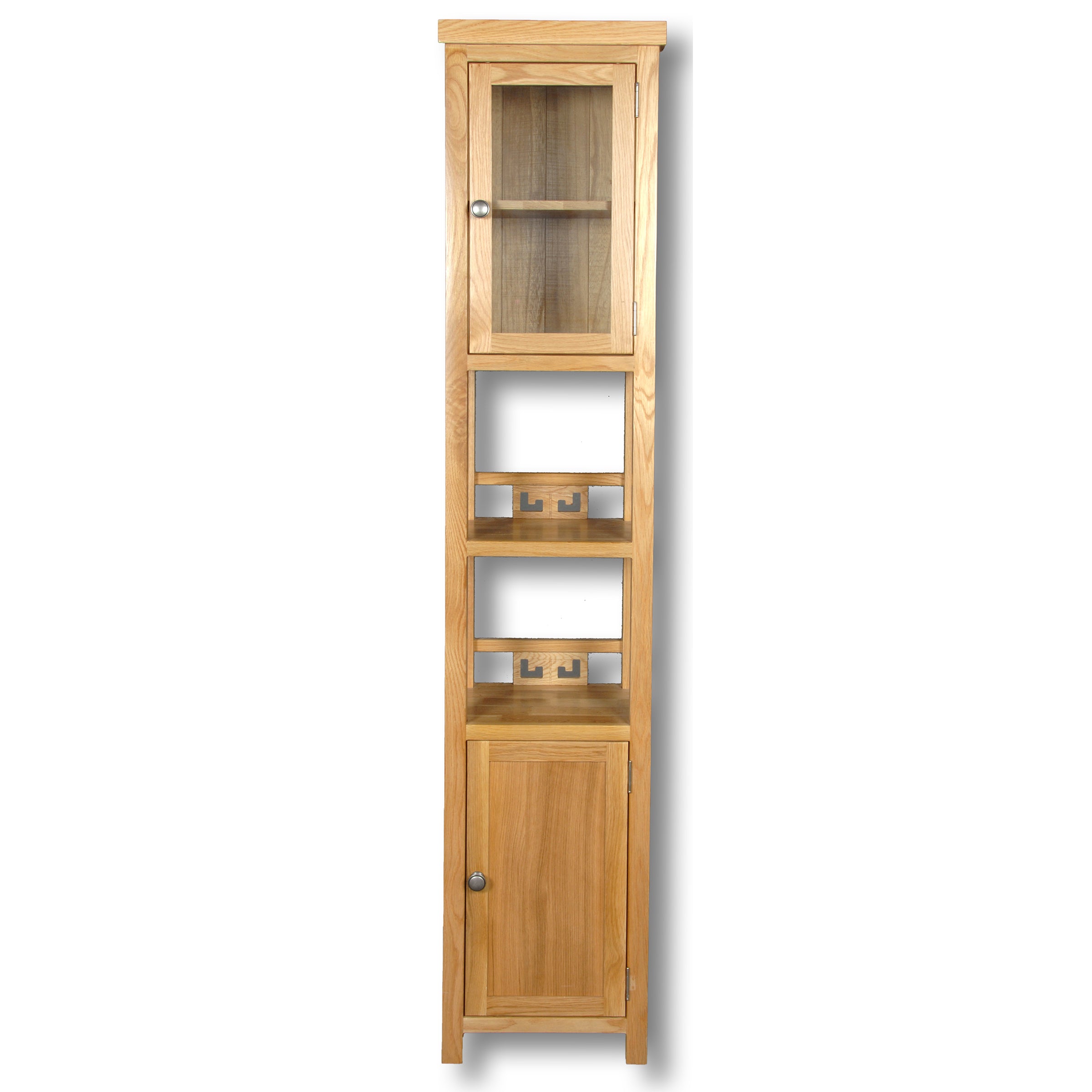 Richmond Oak Slim Jim Bathroom Cabinet