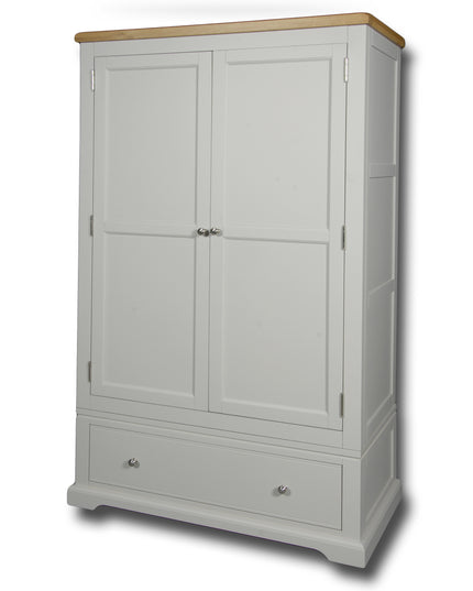 Cashmere Grey  Double Wardrobe