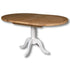 Rio White Small Oval 2 Ext. Table 1.2m-1.5m