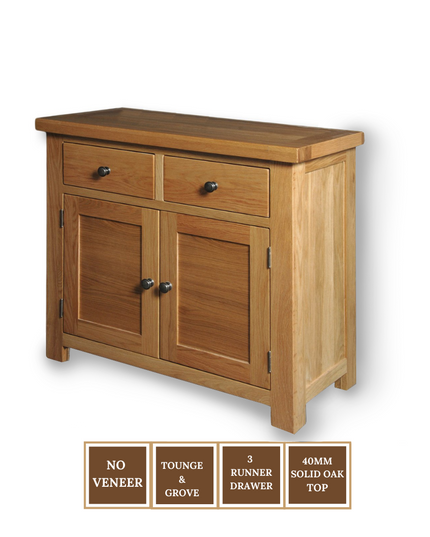 Richmond Oak 3ft Sideboard